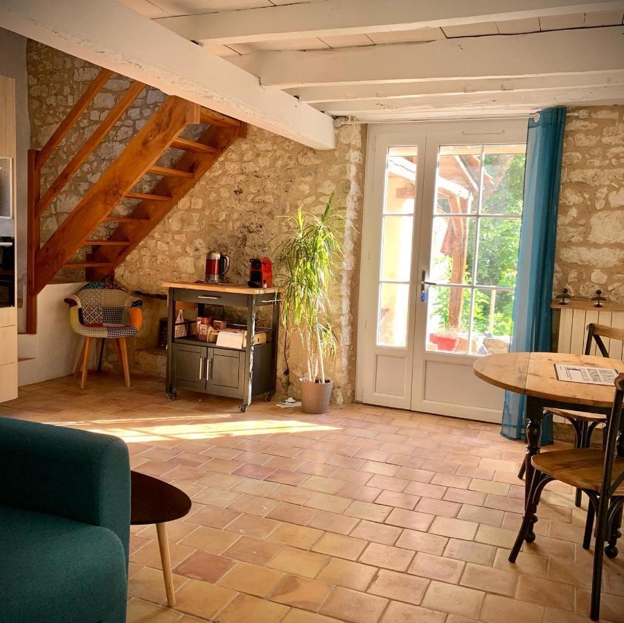 Gîte la canopée à Duras - Piscine Exterior foto